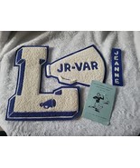 Vintage Limestone High School Peoria IL Cheer Letter Patches 1950s - £22.40 GBP