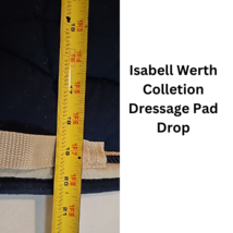 Isabell Werth Collection Dressage Pad Navy with Set 4 Navy Standing Wraps USED image 10