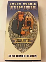 Movie with Chuck Norris.*TOP DOG*~ Released in 1995. Nice Shape. VHS. Do... - £3.00 GBP