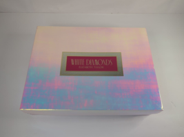 White Diamonds By Elizabeth Taylor Gift Box Eau De Toilette Body Lotion &amp; Wash - £27.64 GBP