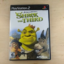 Shrek the Third (Sony PS2 PlayStation 2, 2007) - Complete w/ Manual, Tested - £11.78 GBP