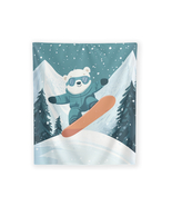 Pax the Peak Polar Bear Wall Tapestry by Dancing Littles Jungle - $52.99+