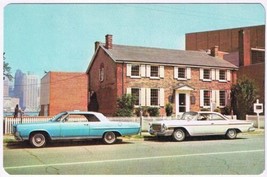 Postcard Baby House Hiram Walker Historical Museum Windsor Ontario Old Cars - £3.89 GBP