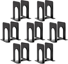 Happyhapi Book Ends Metal Bookends For Shelves, 14 Pcs. Book End To, Large). - $38.26