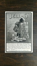 Vintage 1904 Jell-O Dessert in Four Fruit Flavors Original Ad - 721 - £5.27 GBP