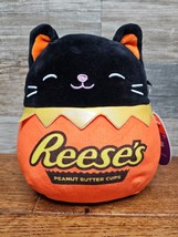 Squishmallows &quot;Colton&quot; Halloween Cat Plush Toy Reese’s 8&quot; - £9.55 GBP