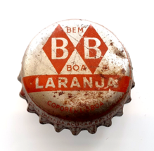 Cork Bottle Cap ✱ Bb Bem Boa #1 Vtg Soda Chapa Kronkorken Portugal 60´s ~ Rare - £10.86 GBP