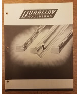 Vintage 1950s Duralloy Mouldings Lithographed Catalog &amp; Price List - £14.22 GBP
