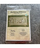 GARDENING WELCOME Cross Stitch Kit Imaginating by Diane Arthurs 4&quot; X 11&quot;... - $17.40 CAD