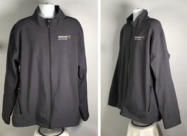 Walmart Store Manager Full Zip Jacket Mens XXXL Pockets Polyester Gray - $44.50