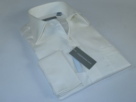 Men&#39;s Dress Shirt Christopher Lena 100% Cotton Wrinkle Free C507WD0F Ecru - £38.55 GBP