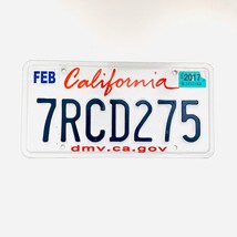 2017 United States California Lipstick Passenger License Plate 7RCD275 - €5,19 EUR