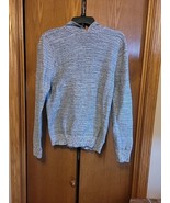 Mens Goodfellow Co Size Small Sweater Hoodie Gray Marled Pullover Charco... - $5.45