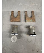 1955-1960 Chevy Corvette Impala BelAir Nomad Door Locks w/detent Key Bis... - €45,39 EUR