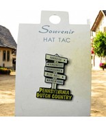 Amish Country Pennsylvania Dutch Country Road Signs Pin Travel Souvenir ... - $229.99 MXN