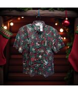 Reyn Spooner 2022 Mele Kalikimaka Hawaiian Christmas Classic Button Larg... - $88.10