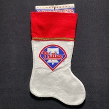 Philadelphia Phillies MLB Christmas Stocking Felt Topperscot 14.5&quot; Brand... - £10.39 GBP