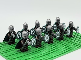 Lord of the Rings The Rohan Warriors Light Axe Army 10pcs Minifigures Bricks - £16.35 GBP
