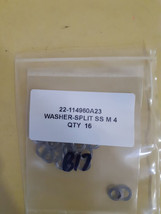 Washer-Split SS M 4 Lot of 16 New - £3.47 GBP