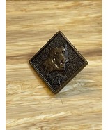 Vintage Tiger Cub Boy Scouts of America Diamond Shaped Brass Pin KG - $20.85 CAD