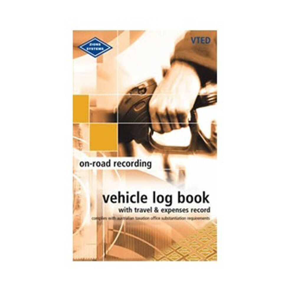 Zions Vehicle Log Book with Travel &amp; Expenses Record - $16.64