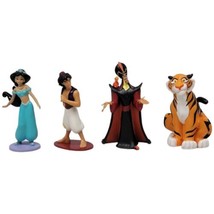 Disney Aladdin Figures - Jasmine, Aladdin, Jafar &amp; Rajah - £14.61 GBP