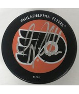 Luke Richardson Signed Autographed Philadelphia Flyers Puck #2 - COA Card - $570.01 MXN