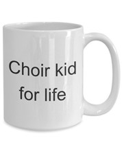 Choir Coffee Mug - Vocalist Cup - Gift For singer - £13.27 GBP