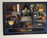 Star Trek Voyager Season 3 Trading Card #68 Real Life Kate Mulgrew - $1.97