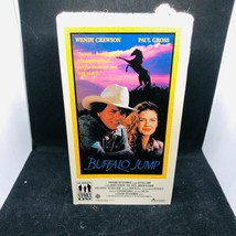 Buffalo Jump VHS Movie Romance Western Ranch 1989 - £8.80 GBP
