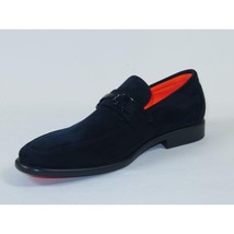 Men's TAYNO Shoes Soft Micro Suede Slip-on Loafer THE CAPRIO S Navy image 5