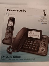 Panasonic KX-TGF382M Corded / Cordless Phone Link 2 Cell FOR PARTS ONLY ... - £39.91 GBP