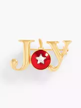 TALBOTS JOY ORNAMENT BROOCH - $518.22 MXN