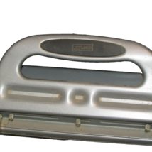 STAPLES 3 HOLE PUNCH GRAY, METAL (outside) - $9.60