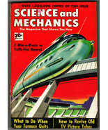 Science and Mechanics Magazine 1953 February - Monorail; Revive Old TV P... - $10.00