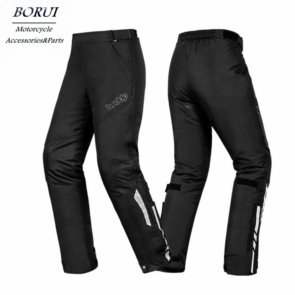 Motorcycle Riding Pants Windproof Waterproof Anti-fall Quick to Put on Take off - £84.94 GBP