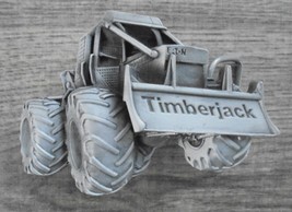 Timberjack Belt Buckle Solid Metal Sturdy 3-D 550 Skidder - $30.29