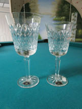 REPLACEMENT LENOX GLASSWARE WINE GOBLETS SARATOGA AND CHARLOTTE PATTERNS... - $42.56+