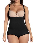 CURVEEZ Women Seamless Bodysuit Shapewear Thong Girdle Colombia Open Bus... - £39.08 GBP