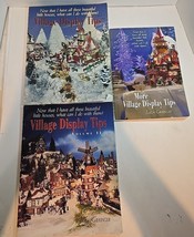 Christmas Village Display Tips Volume I &amp; Ii Paperback And More 3 Books Dept 56 - £25.11 GBP