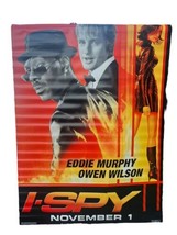 Vinyl Movie Theater Poster Promo I SPY Eddie Murphy Owen Wilson Bus Shelter  - £37.36 GBP