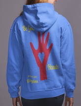 Heavy Blend Hoodie Sweatshirt &quot;Be God&#39;s Hands&quot; - £24.99 GBP+