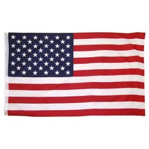 3x5 USA US U.S.A. 50 Stars Star American America Nylon / Poly Blend Flag 3&#39;x5&#39;  - £12.58 GBP