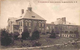 Mamaroneck High School Mamaroneck New York 1912 postcard - £5.87 GBP