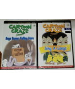 NIP / SEALED LOT OF 2 DVDS CARTOON CRAZE Sing-A-Longs • Bugs Bunny Falli... - £3.73 GBP