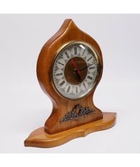 Vintage Handmade Oak Mantle Clock Glass Door Front - Ted&#39;s Originals Qua... - $729.39 MXN