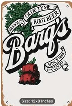 Barqs Root Beer- Brand New 12/8 Metal Sign - £21.19 GBP