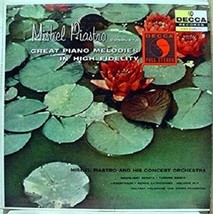 Mishel Piastro Great Piano Melodies Vinyl Record - £6.62 GBP