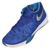 Nike Zoom Hyperquickness 3 Basketball Shoes Men 13 Blue Mid Sneaker 7498... - £23.34 GBP