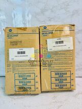 2 Cosmetic Genuine Konica Minolta bizhub Pro 1050 Black Developer DV010,... - $123.75